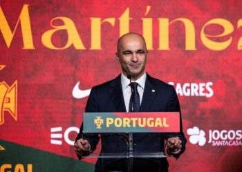 Roberto Martínez, DT de la selección de Portugal