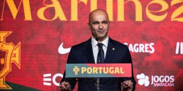 Roberto Martínez, DT de la selección de Portugal