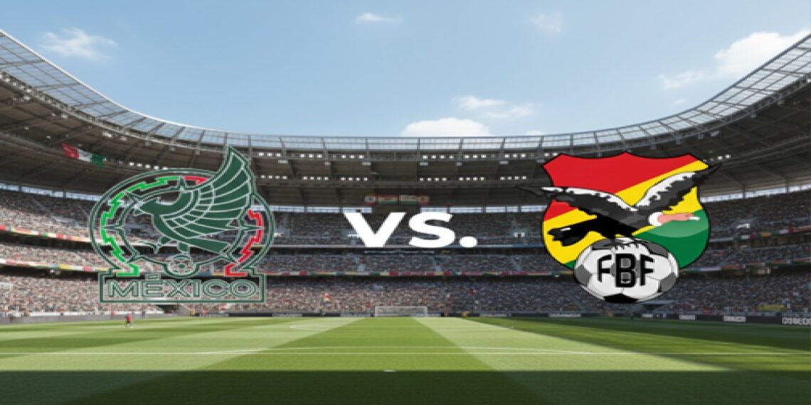 Horarios para el México vs Bolivia