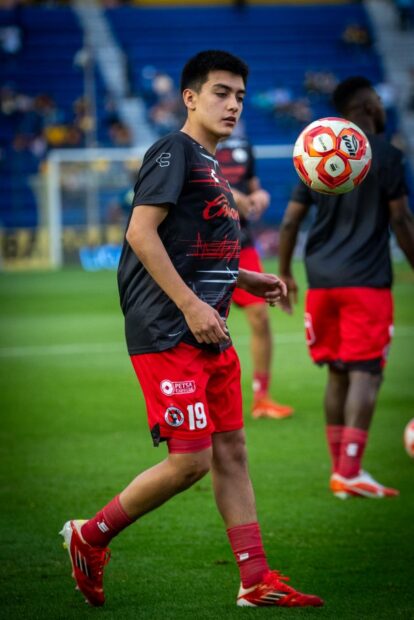 Gilberto Mora en el Estadio Ciudad de los Deportes
