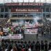 manifestaciones estadio Banorte México Portugal protestas