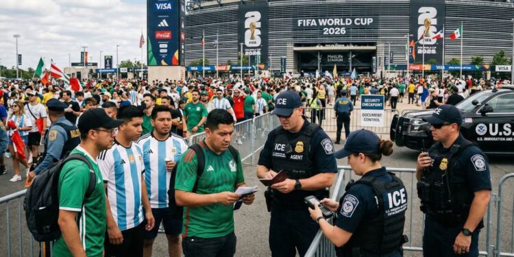 Alerta para aficionados: Así serían los operativos migratorios de ICE en el Mundial 2026