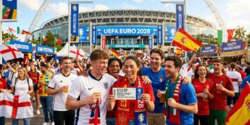 Euro 2028 anuncia boletos por menos de 40 dólares. Descubre cómo la UEFA dio una lección al Mundial 2026, donde el estacionamiento será más caro.