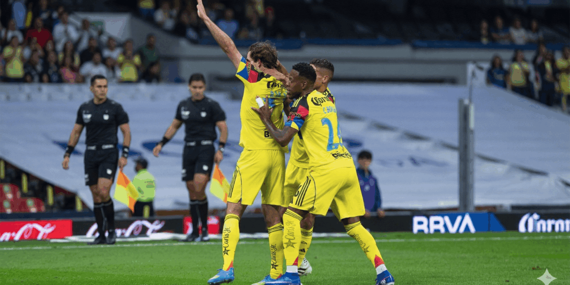América vs Cruz Azul terminó en empate 1-1, decepcionando a los aficionados en el regreso al Estadio Banorte.