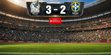 México 3-2 Brasil