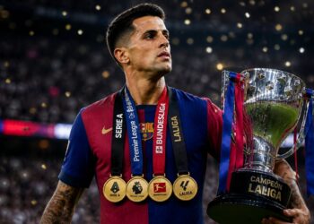 João Cancelo va por su cuarta liga